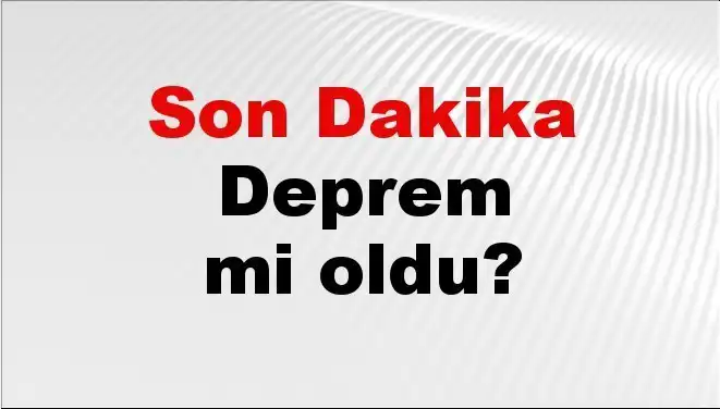 Muğla'da Son Dakika Deprem Gerilimi! Nerede ve Ne Zaman Oldu?