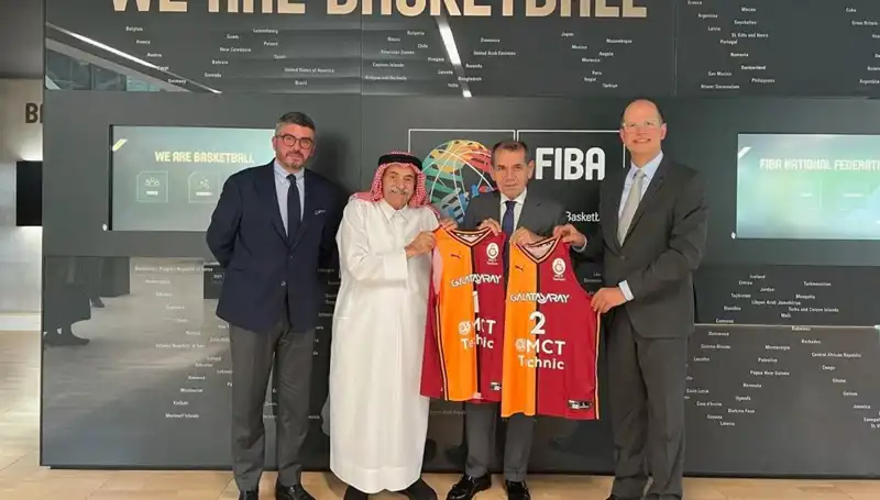 Galatasaray Futbol Takımı FIBA'yı Ziyaret Etti: Sporun Gücü ve Birlikteliği