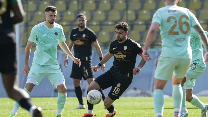 Trendyol 1. Lig’deki Erokspor-Amed Maçında Gerilim Dolu Anlar ve Beraberlik