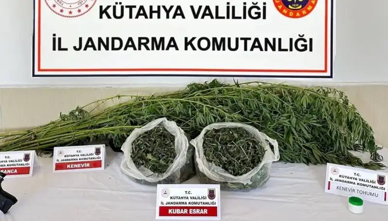 Kütahya'da Uyuşturucu Operasyonu: Ele Geçirilen Malzeme ve Gözaltına Alınan Şahıs