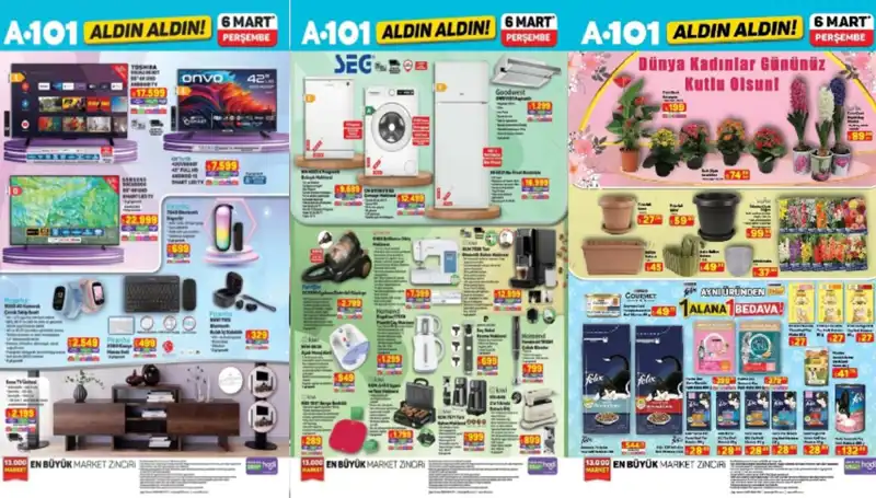 A101’in 6 Mart Aktüel Ürünleri: Elektrikli Süpürge ve Daha Fazlası!