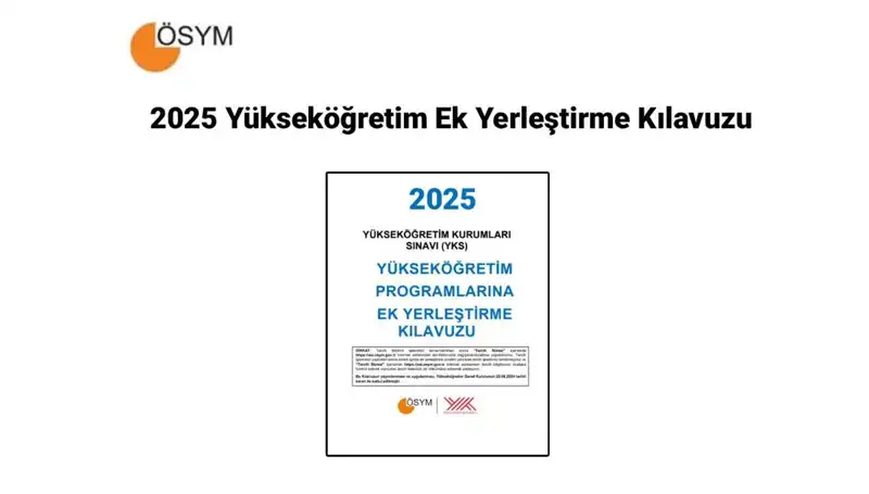 2025 YKS Ek Yerleştirme Kılavuzu: ÖSYM'den Hayalinizdeki Üniversiteye Bir Adım Daha