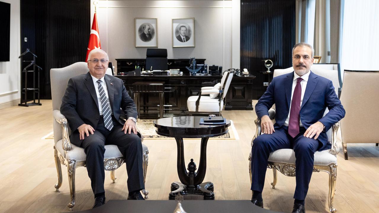 Bakan Güler ve Bakan Fidan Toplantı Yaptı