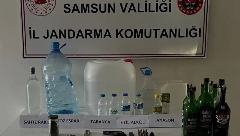 Samsun'da Düzenlenen Sahte İçecek Operasyonu: İşte Detaylar!