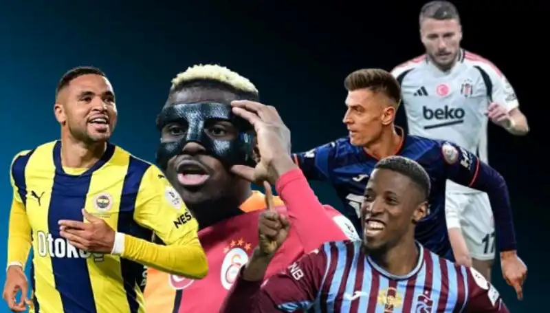 Süper Lig'de Gol Krallığı: Osimhen, Banza ve En-Nesyri'nin Gol Sayıları Ne Kadar?