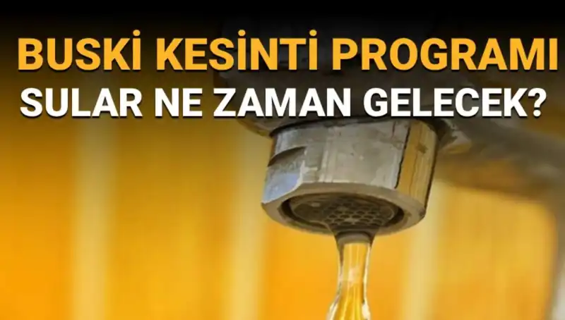 Bursa Nilüfer'de Su Kesintileri Ne Zaman Bitecek? Detaylar Burada!