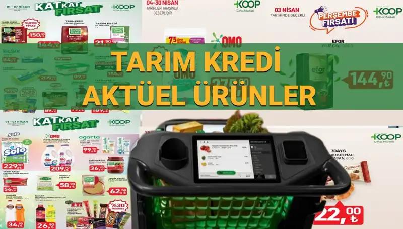 Tarım Kredi Kooperatifi Marketleri’nden Nisan Ayı Ücretsiz İndirim Fırsatları