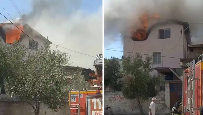 Hatay’da Korkutan Yangın: Üç Yaşındaki Çocuk Hastaneye Kaldırıldı