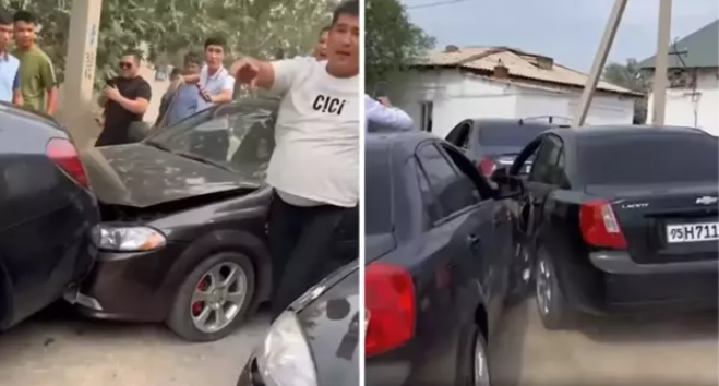 Güzelim arabaları mahvettiler! Otomobil fiyatlarının ucuz olduğu ülkede bir garip düğün konvoyu
