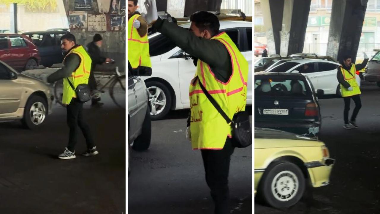 Suriye'de Gönüllü Trafik Görevlileri Hizmet Vermeye Başladı